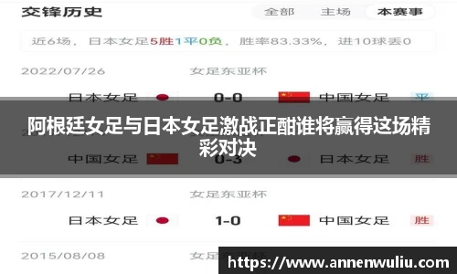 阿根廷女足与日本女足激战正酣谁将赢得这场精彩对决